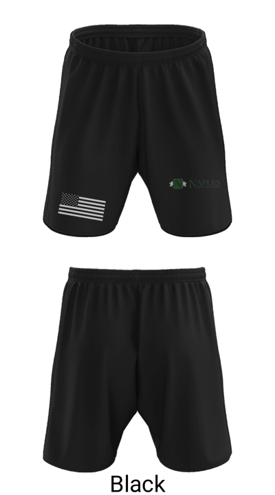 Naples High School Cross Country 92090853 Athletic Shorts With Pockets - 11