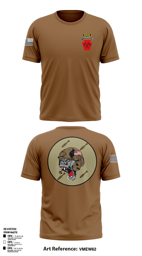 Short Sleeve Performance Shirt, A co 1-111th MTR, National Guard, Teamtime, Team time, sublimation, custom sports apparel, team uniforms, spirit wear, spiritwear, sports uniforms, custom shirts, team store, custom team store, fundraiser sports, apparel fundraiser