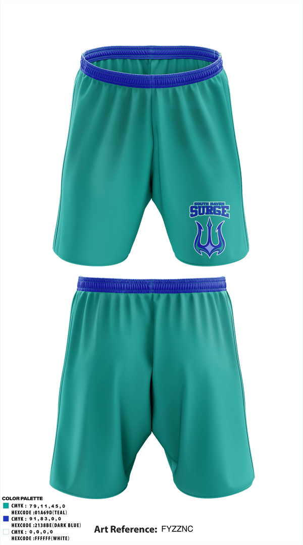 Athletic Shorts With Pockets, South Haven Surge, Baseball, Teamtime, Team time, sublimation, custom sports apparel, team uniforms, spirit wear, spiritwear, sports uniforms, custom shirts, team store, custom team store, fundraiser sports, apparel fundraiser