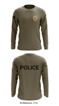 TAYLORSVILLE POLICE DEPARTMENT LT 27466887 Long Sleeve Performance Shirt - 8