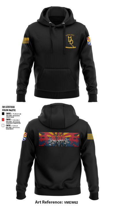 3666th SMC 60008447 Hoodie - 34
