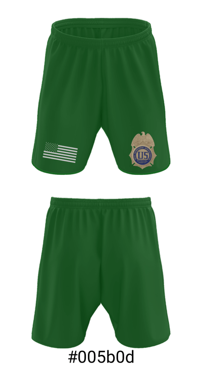DEA Enforcement Group 46 13099367 Athletic Shorts With Pockets - 25