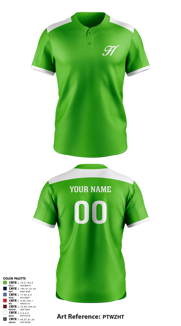 Two Button Softball Jersey, Heights Girls' Softball, Softball, Teamtime, Team time, sublimation, custom sports apparel, team uniforms, spirit wear, spiritwear, sports uniforms, custom shirts, team store, custom team store, fundraiser sports, apparel fundraiser