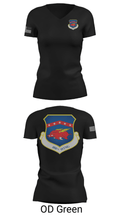 188th wing air national guard 12455702 Women's Short Sleeve V-neck Shirt - 22