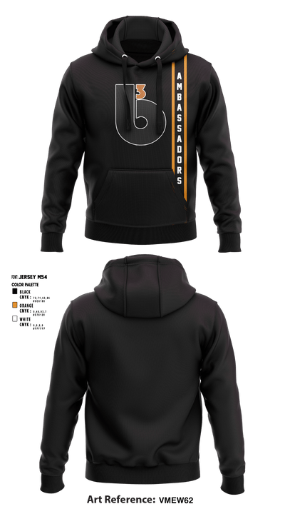 B3 Ambassadors 48975069 Hoodie - 1