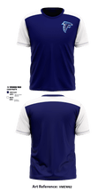 Bertie High School Cheer 80962560 Short Sleeve Performance Shirt - 1