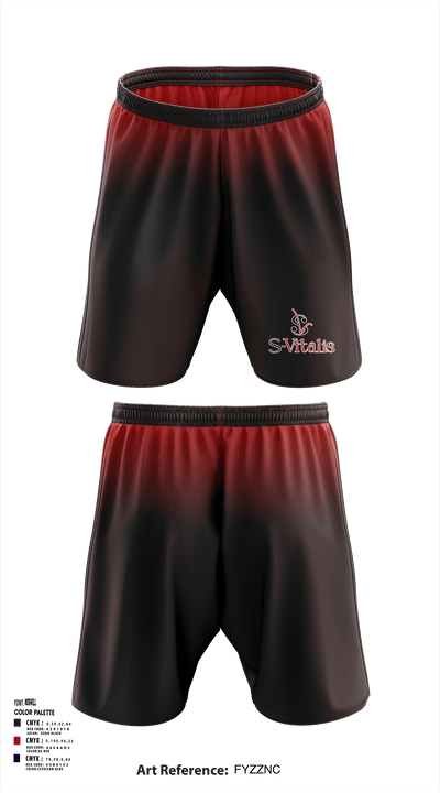 S-Vitalis 83502515 Athletic Shorts With Pockets - 1