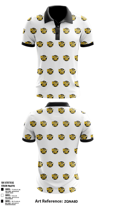 Watkins Memorial High School Golf 65050201 Short Sleeve Performance Polo - 9