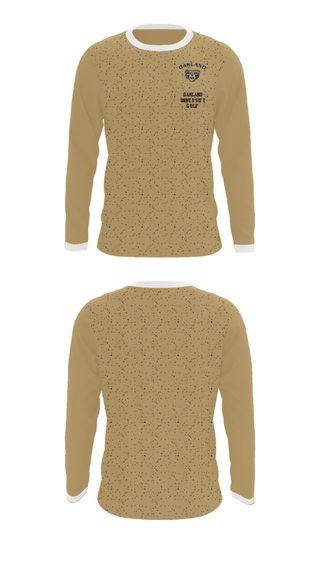 Long Sleeve Performance Shirt, Oakland University Golf, Golf, Teamtime, Team time, sublimation, custom sports apparel, team uniforms, spirit wear, spiritwear, sports uniforms, custom shirts, team store, custom team store, fundraiser sports, apparel fundraiser