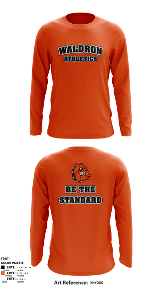 Long Sleeve Performance Shirt, Waldron High School Track, Track & Field, Teamtime, Team time, sublimation, custom sports apparel, team uniforms, spirit wear, spiritwear, sports uniforms, custom shirts, team store, custom team store, fundraiser sports, apparel fundraiser