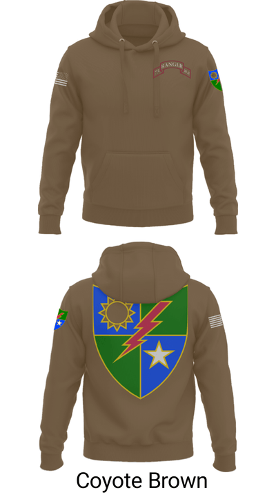 75 Ranger Regiment. 4790927 Hoodie - 44