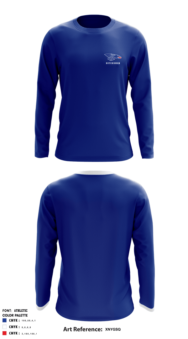 Long Sleeve Performance Shirt, Hutchinson Community College Volleyball, Women's Volleyball, Teamtime, Team time, sublimation, custom sports apparel, team uniforms, spirit wear, spiritwear, sports uniforms, custom shirts, team store, custom team store, fundraiser sports, apparel fundraiser