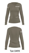 WARLANCE 22469950 Women's Long Sleeve V-neck Shirt - 41