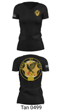 1st Squadron, 1st Cavalry Regiment 7988197 Women's Short Sleeve V-neck Shirt - 23