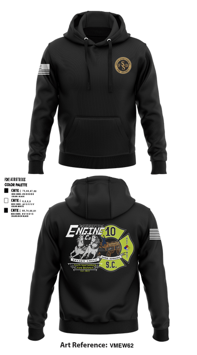 South Spartanburg Fire District 29314132 Hoodie - 1