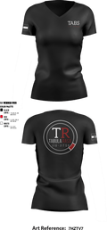 Tabula Rasa Brazilian Jiu-Jitsu 7271775 Women's Short Sleeve V-neck Shirt - 1