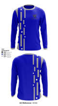 Central High School Track & Field 38219768 Long Sleeve Shooting Shirt - 3