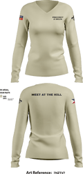 Precinct 2 Delta 41159276 Women's Long Sleeve V-neck Shirt - 5