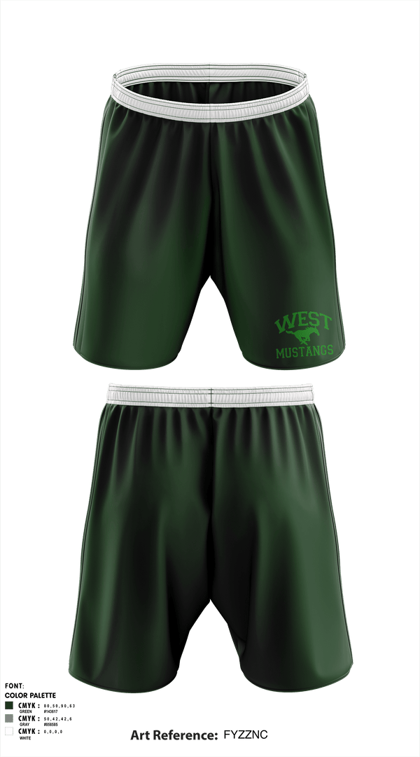 Athletic Shorts With Pockets, West Junior High School, Spirit Store, Teamtime, Team time, sublimation, custom sports apparel, team uniforms, spirit wear, spiritwear, sports uniforms, custom shirts, team store, custom team store, fundraiser sports, apparel fundraiser