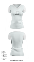 Declareresilience 29786445 Women's Short Sleeve V-neck Shirt - 1