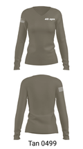 48 aps 32006617 Women's Long Sleeve V-neck Shirt - 41