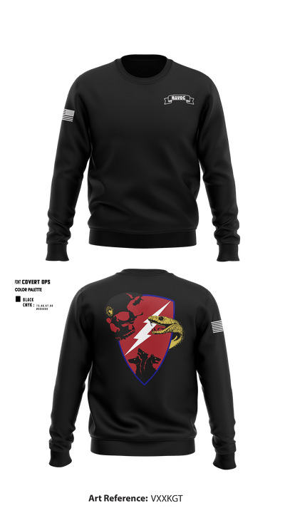 HHC 1-635TH AR 79044047 Crew Neck Sweatshirt - 1