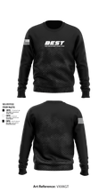 BEST (bail enforcement street team) fugitive apprehension and security 72082923 Crew Neck Sweatshirt - 1