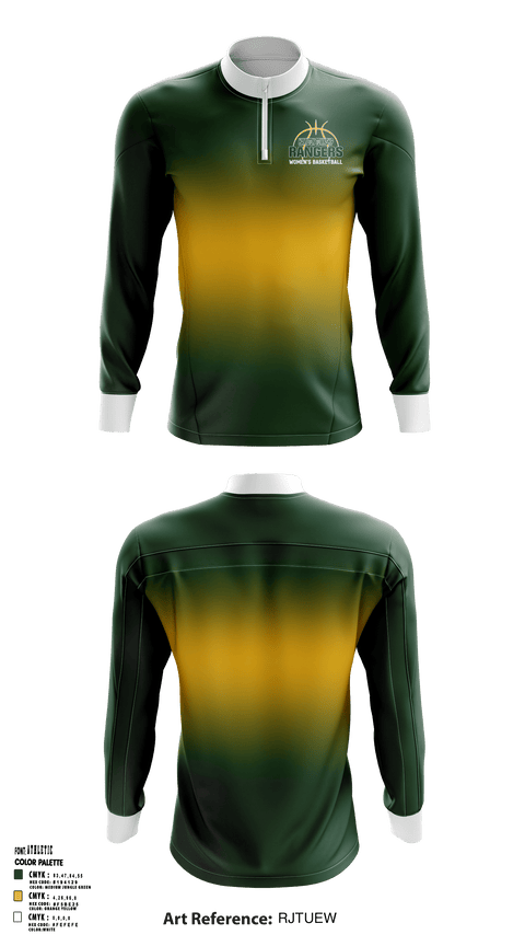 Quarter Zip Jacket, Hamilton Middle School Basketball, Women's Basketball, Teamtime, Team time, sublimation, custom sports apparel, team uniforms, spirit wear, spiritwear, sports uniforms, custom shirts, team store, custom team store, fundraiser sports, apparel fundraiser