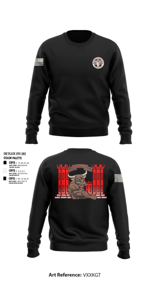 Crew Neck Sweatshirt, B Co 70th BEB937th CEC-A, , Teamtime, Team time, sublimation, custom sports apparel, team uniforms, spirit wear, spiritwear, sports uniforms, custom shirts, team store, custom team store, fundraiser sports, apparel fundraiser