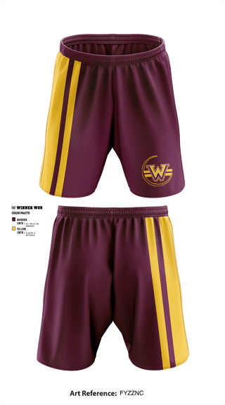 Athletic Shorts With Pockets, Windsor Middle School, Spirit Store, Teamtime, Team time, sublimation, custom sports apparel, team uniforms, spirit wear, spiritwear, sports uniforms, custom shirts, team store, custom team store, fundraiser sports, apparel fundraiser