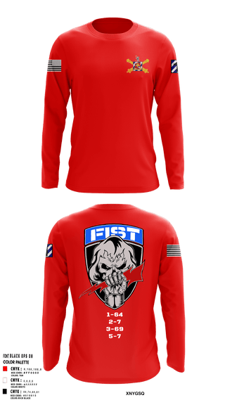 Long Sleeve Performance Shirt, 1-41 FA, Army, Teamtime, Team time, sublimation, custom sports apparel, team uniforms, spirit wear, spiritwear, sports uniforms, custom shirts, team store, custom team store, fundraiser sports, apparel fundraiser