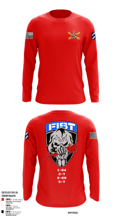 1-41 FA 18565829 Long Sleeve Performance Shirt - 4