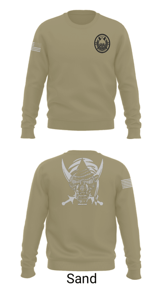 Crew Neck Sweatshirt, , Army, Teamtime, Team time, sublimation, custom sports apparel, team uniforms, spirit wear, spiritwear, sports uniforms, custom shirts, team store, custom team store, fundraiser sports, apparel fundraiser