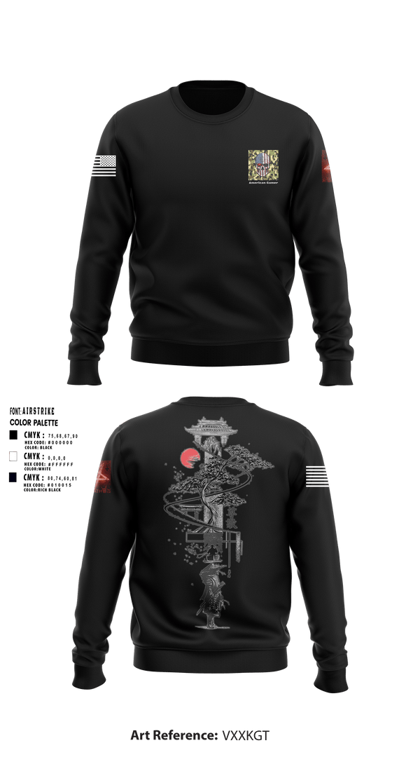 Crew Neck Sweatshirt, American Gamer, Army, Teamtime, Team time, sublimation, custom sports apparel, team uniforms, spirit wear, spiritwear, sports uniforms, custom shirts, team store, custom team store, fundraiser sports, apparel fundraiser