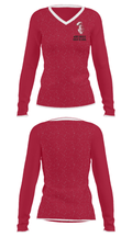 Northridge High School 7838229 Women's Long Sleeve V-neck Shirt - 33