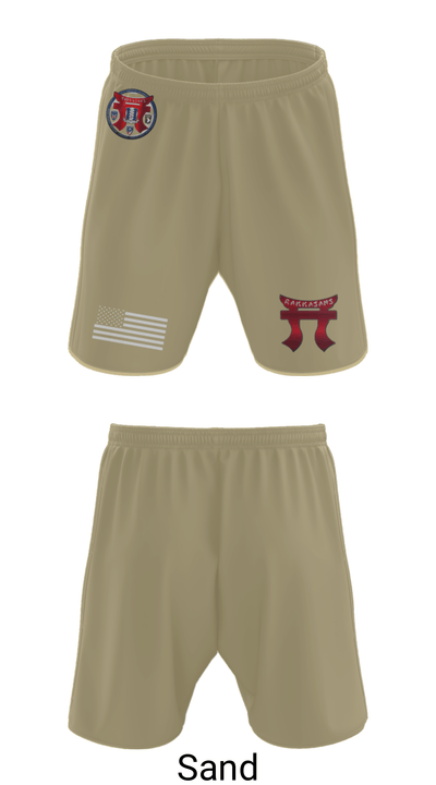 3-187 Rakkasans 16678099 Athletic Shorts With Pockets - 30