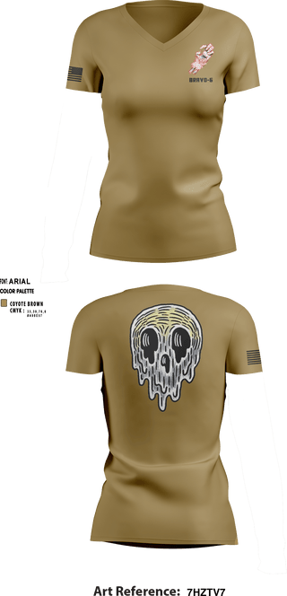 Women's Short Sleeve Vneck Shirt, , Marines, Teamtime, Team time, sublimation, custom sports apparel, team uniforms, spirit wear, spiritwear, sports uniforms, custom shirts, team store, custom team store, fundraiser sports, apparel fundraiser