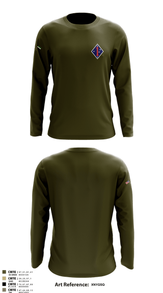 Long Sleeve Performance Shirt, , Marines, Teamtime, Team time, sublimation, custom sports apparel, team uniforms, spirit wear, spiritwear, sports uniforms, custom shirts, team store, custom team store, fundraiser sports, apparel fundraiser