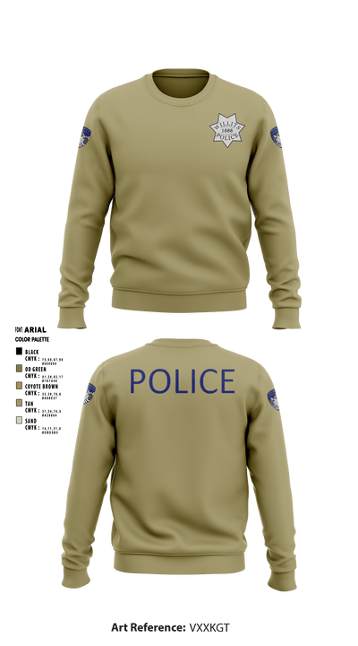 Willits Little Lake JRTF 70658416 Crew Neck Sweatshirt - 12