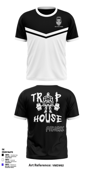 Short Sleeve Performance Shirt, Trap House Fitness, Spirit Store, Teamtime, Team time, sublimation, custom sports apparel, team uniforms, spirit wear, spiritwear, sports uniforms, custom shirts, team store, custom team store, fundraiser sports, apparel fundraiser