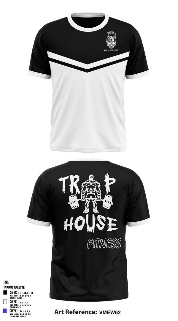Short Sleeve Performance Shirt, Trap House Fitness, Spirit Store, Teamtime, Team time, sublimation, custom sports apparel, team uniforms, spirit wear, spiritwear, sports uniforms, custom shirts, team store, custom team store, fundraiser sports, apparel fundraiser