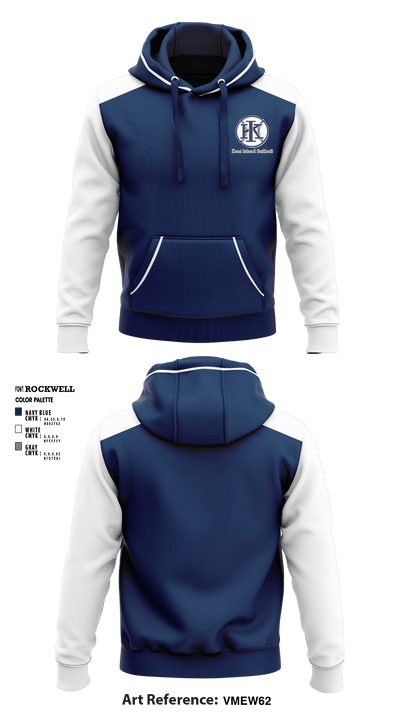 Kent Island Youth Softball 28747832 Hoodie - 8