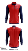 University of the Southwest Baseball 45353519 Quarter Zip Jacket - 1