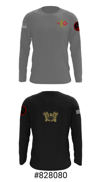 142 FA BDE Warrants 90151775 Long Sleeve Performance Shirt - 13
