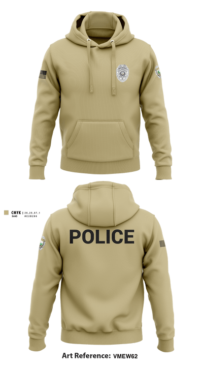 TAYLORSVILLE POLICE DEPARTMENT LT 27466887 Hoodie - 3