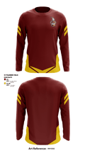 Mount Vernon High School Wrestling 66291366 Long Sleeve Performance Shirt - 1