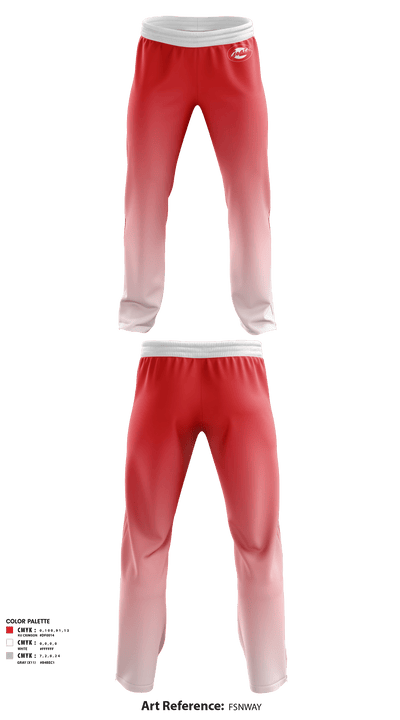 Groesbeck High School Basketball 69271090 Sweatpants - 1
