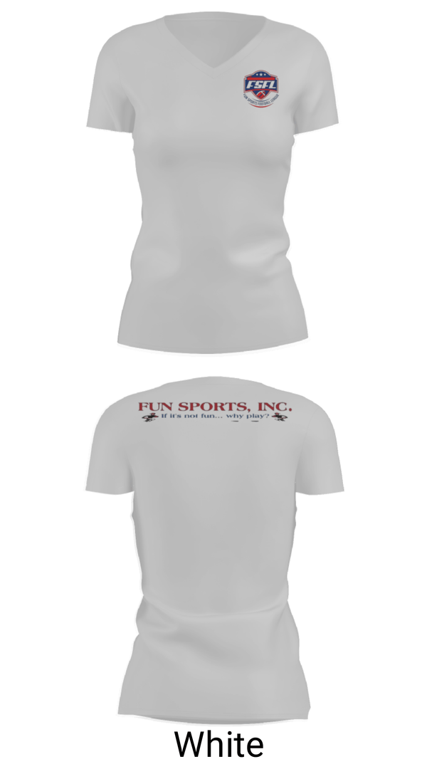 Women's Short Sleeve Vneck Shirt, Fun Sports, Football, Teamtime, Team time, sublimation, custom sports apparel, team uniforms, spirit wear, spiritwear, sports uniforms, custom shirts, team store, custom team store, fundraiser sports, apparel fundraiser