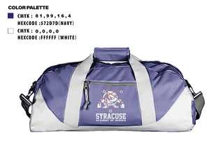 Duffle Bag, Syracuse Academy of Science, Track & Field, Teamtime, Team time, sublimation, custom sports apparel, team uniforms, spirit wear, spiritwear, sports uniforms, custom shirts, team store, custom team store, fundraiser sports, apparel fundraiser