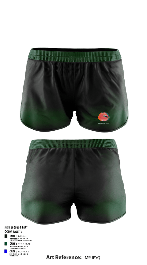 Ranger Panties, Sandyiis Shop, , Teamtime, Team time, sublimation, custom sports apparel, team uniforms, spirit wear, spiritwear, sports uniforms, custom shirts, team store, custom team store, fundraiser sports, apparel fundraiser